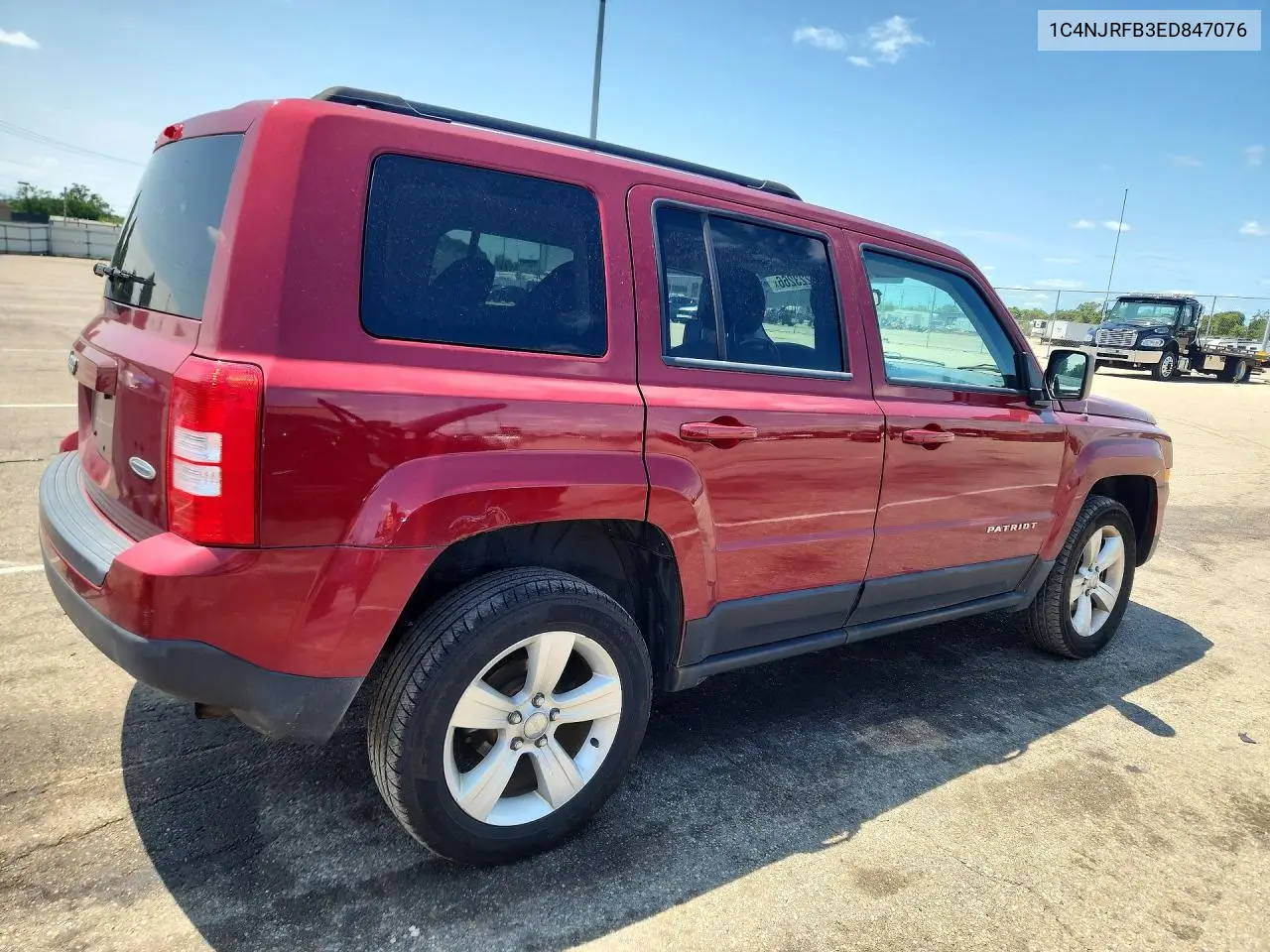 2014 Jeep Patriot Latitude VIN: 1C4NJRFB3ED847076 Lot: 62223266