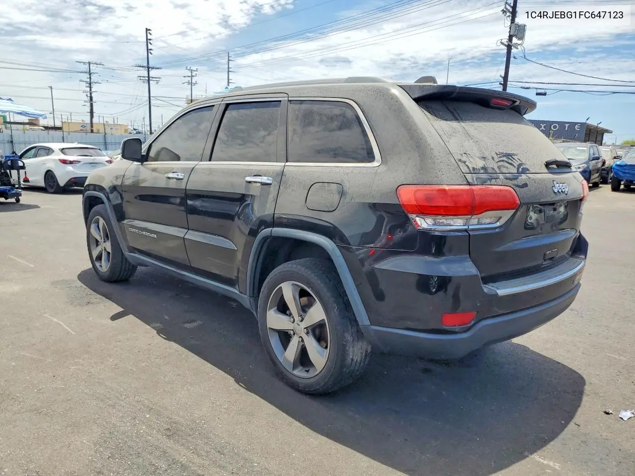 2015 Jeep Grand Cherokee Limited VIN: 1C4RJEBG1FC647123 Lot: 51465146
