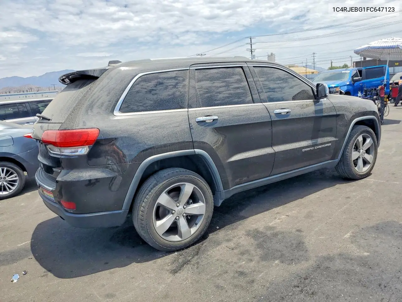2015 Jeep Grand Cherokee Limited VIN: 1C4RJEBG1FC647123 Lot: 51465146