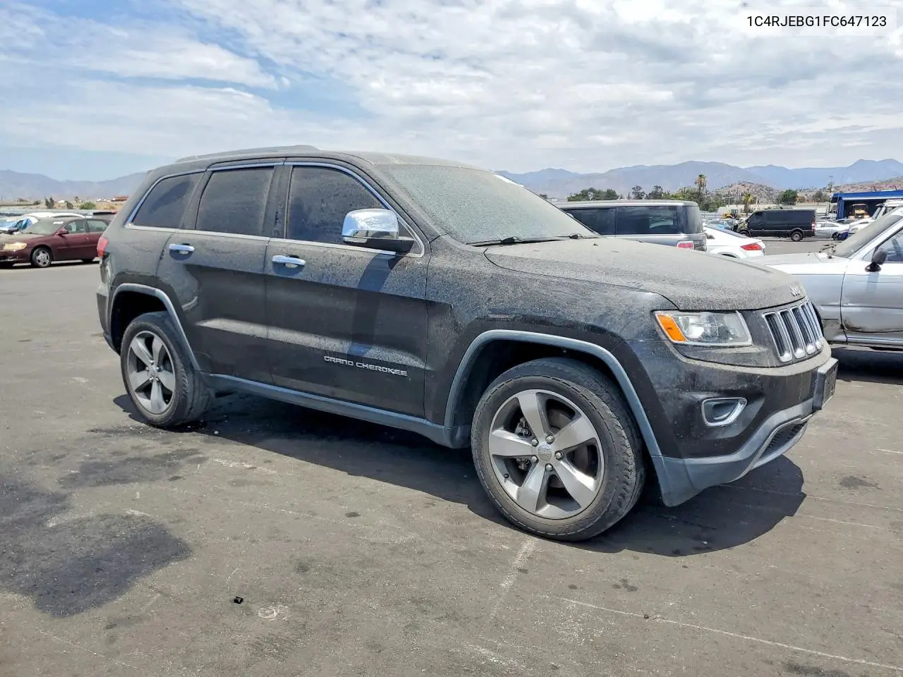 2015 Jeep Grand Cherokee Limited VIN: 1C4RJEBG1FC647123 Lot: 51465146