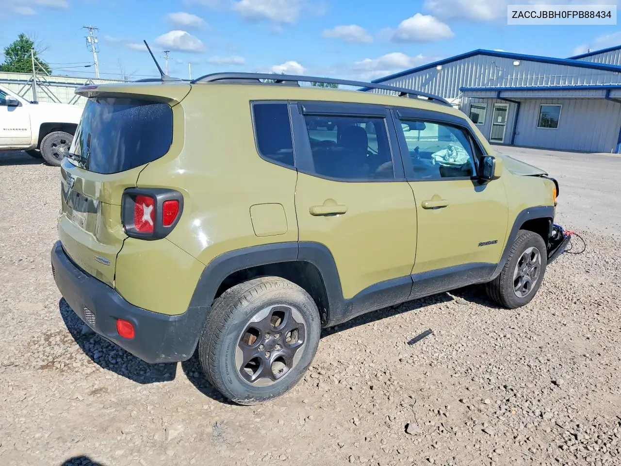 2015 Jeep Renegade Latitude VIN: ZACCJBBH0FPB88434 Lot: 57669496