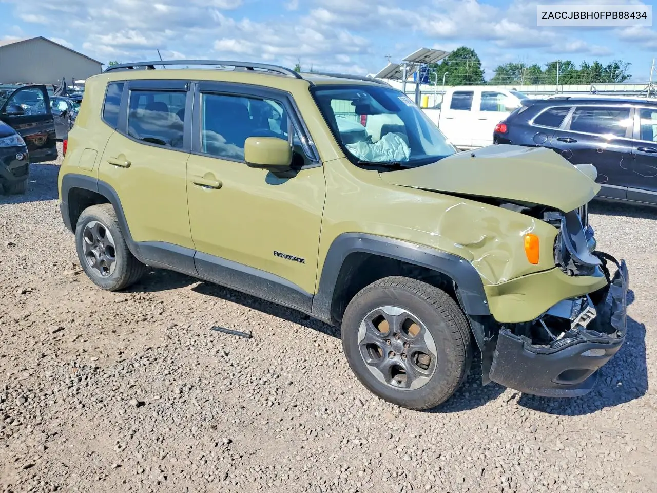 2015 Jeep Renegade Latitude VIN: ZACCJBBH0FPB88434 Lot: 57669496