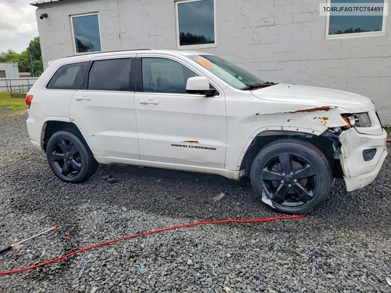 2015 Jeep Grand Cherokee Laredo VIN: 1C4RJFAG7FC754491 Lot: 57838776