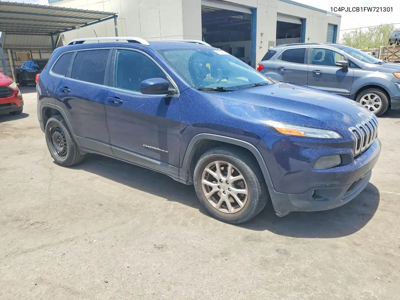 2015 Jeep Cherokee Latitude VIN: 1C4PJLCB1FW721301 Lot: 58828756