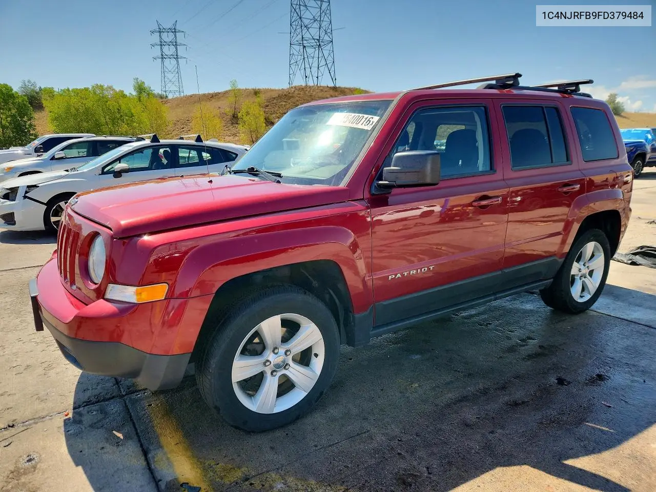 2015 Jeep Patriot Latitude VIN: 1C4NJRFB9FD379484 Lot: 61540016