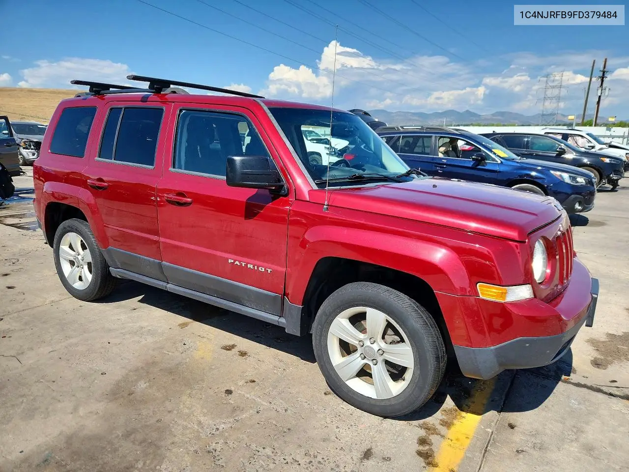 2015 Jeep Patriot Latitude VIN: 1C4NJRFB9FD379484 Lot: 61540016
