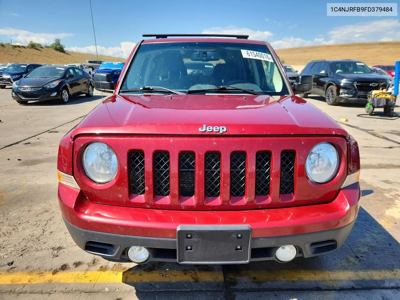 2015 Jeep Patriot Latitude VIN: 1C4NJRFB9FD379484 Lot: 61540016