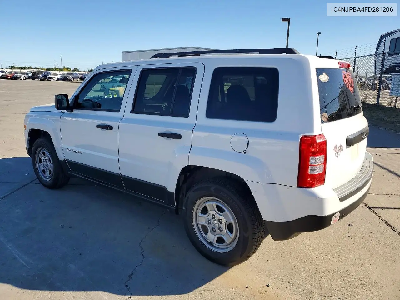 2015 Jeep Patriot Sport VIN: 1C4NJPBA4FD281206 Lot: 61723386