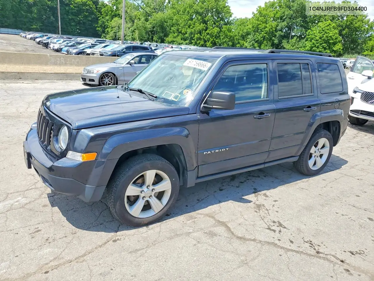2015 Jeep Patriot Latitude VIN: 1C4NJRFB9FD304400 Lot: 61759866