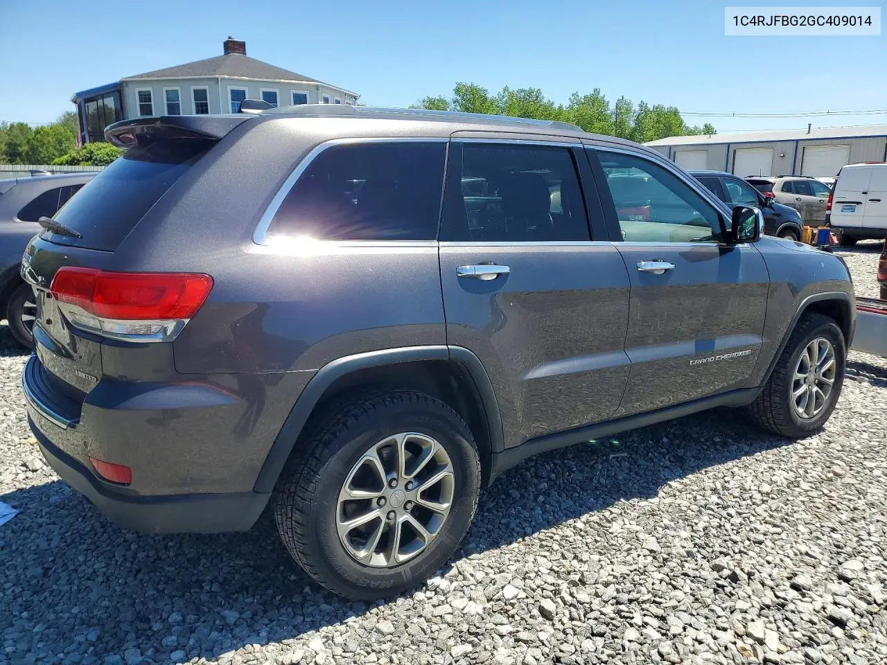2016 Jeep Grand Cherokee Limited VIN: 1C4RJFBG2GC409014 Lot: 56843106