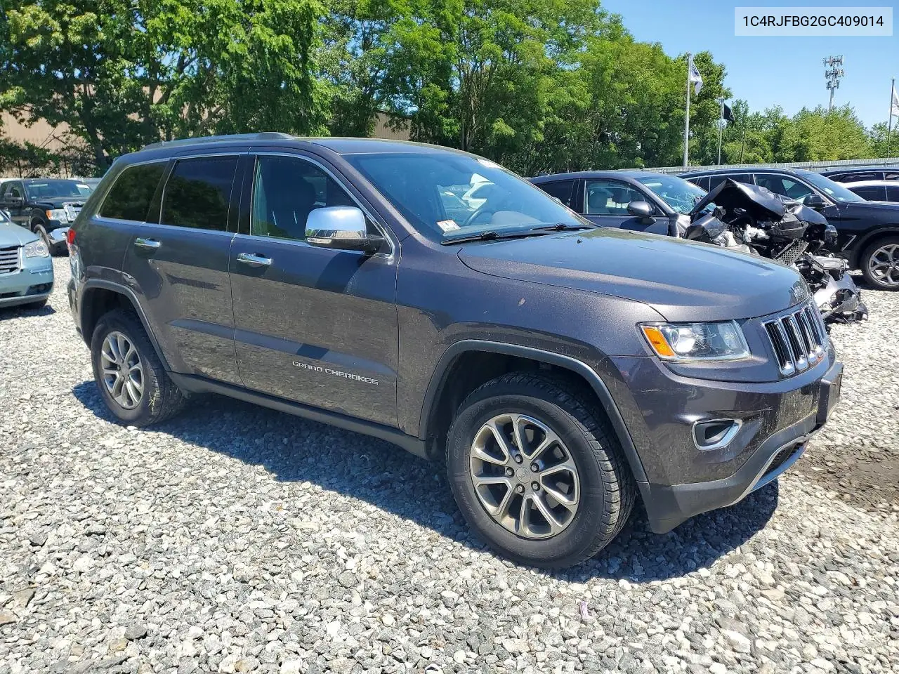 2016 Jeep Grand Cherokee Limited VIN: 1C4RJFBG2GC409014 Lot: 56843106