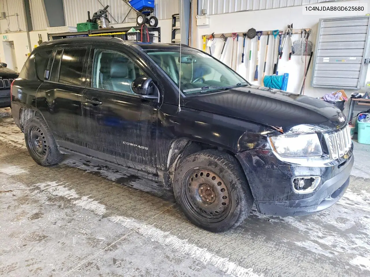 2016 Jeep Compass Sport VIN: 1C4NJDAB8GD625680 Lot: 58234616