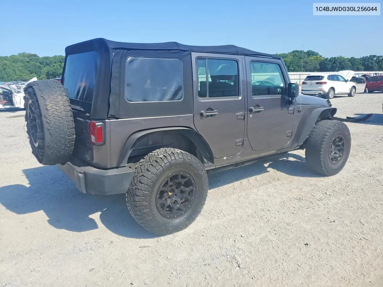 2016 Jeep Wrangler Unlimited Sport VIN: 1C4BJWDG3GL256044 Lot: 61762176