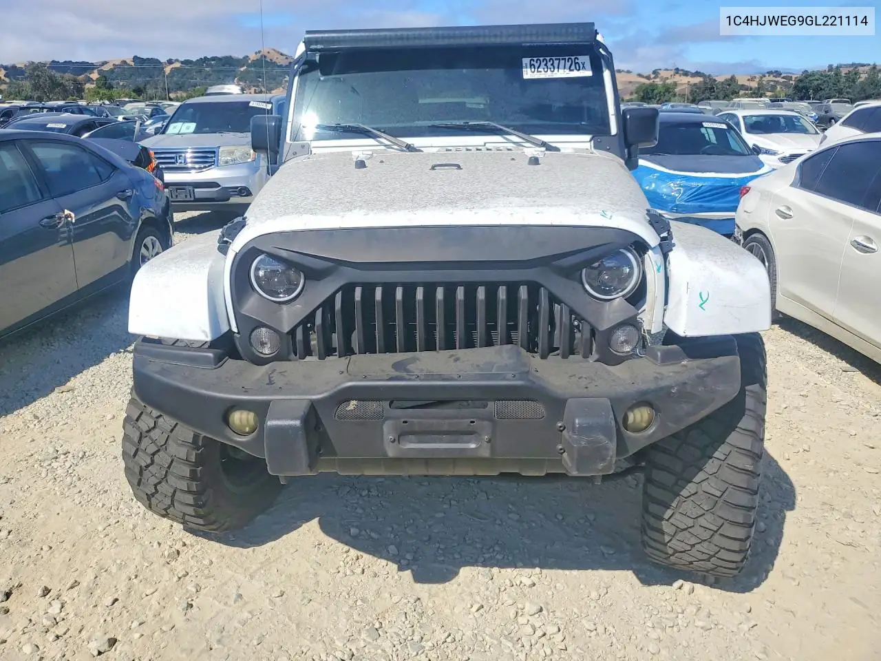 2016 Jeep Wrangler Unlimited Sahara VIN: 1C4HJWEG9GL221114 Lot: 62337726