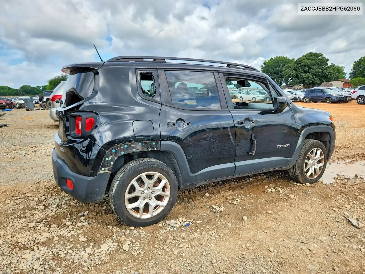 2017 Jeep Renegade Latitude VIN: ZACCJBBB2HPG62060 Lot: 58201396