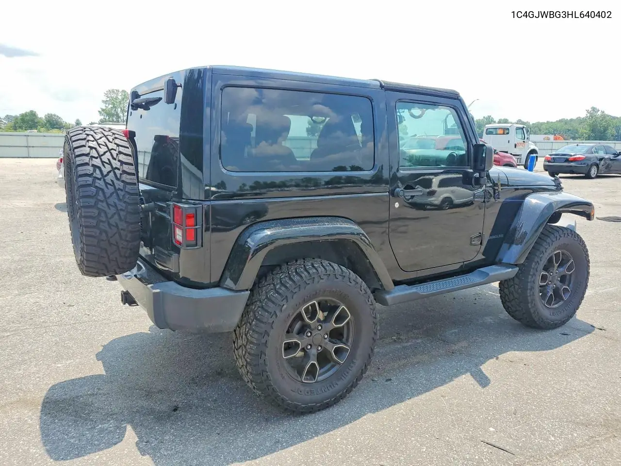 2017 Jeep Wrangler Sahara VIN: 1C4GJWBG3HL640402 Lot: 59626846
