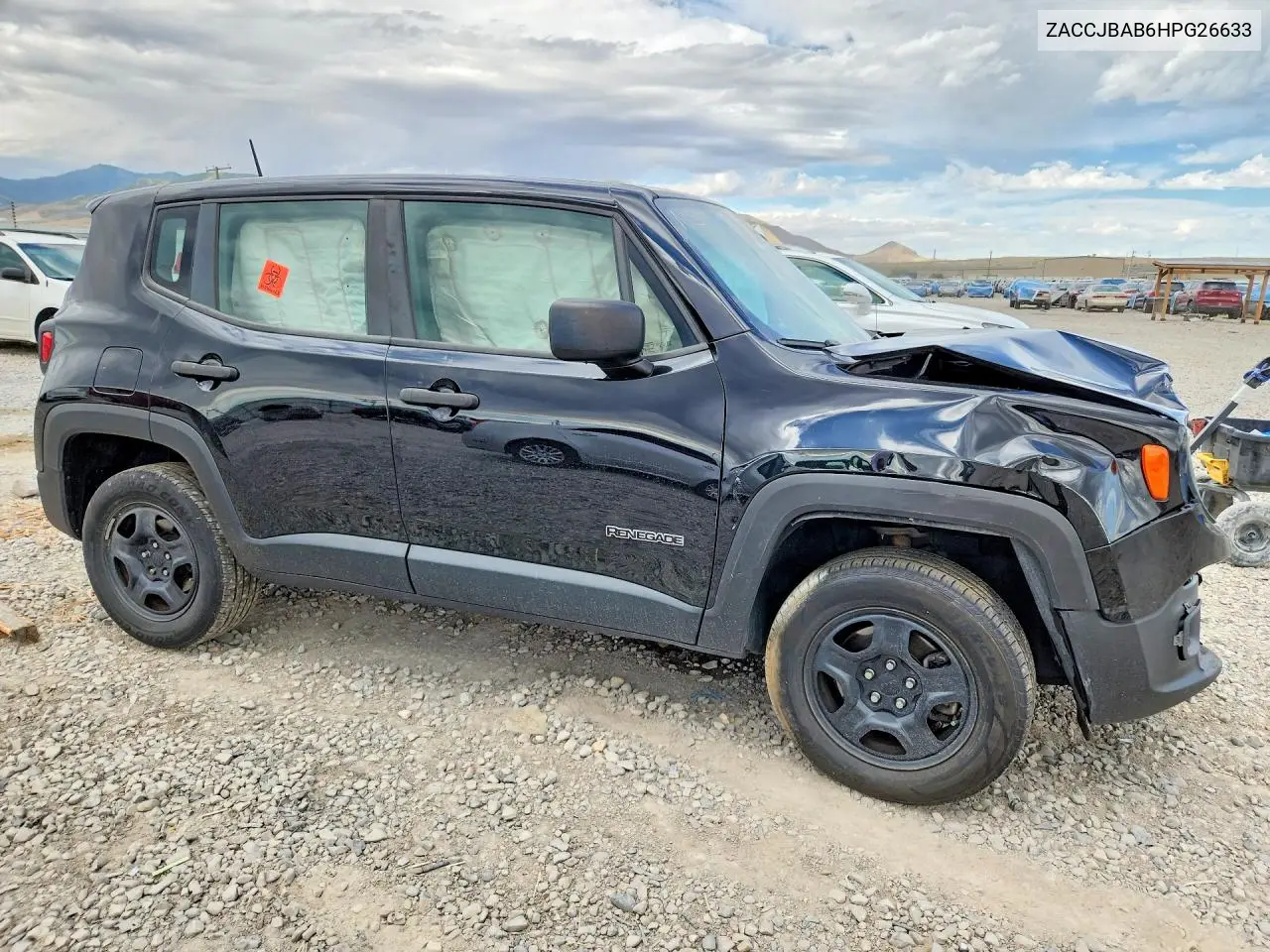 2017 Jeep Renegade Sport VIN: ZACCJBAB6HPG26633 Lot: 59989676