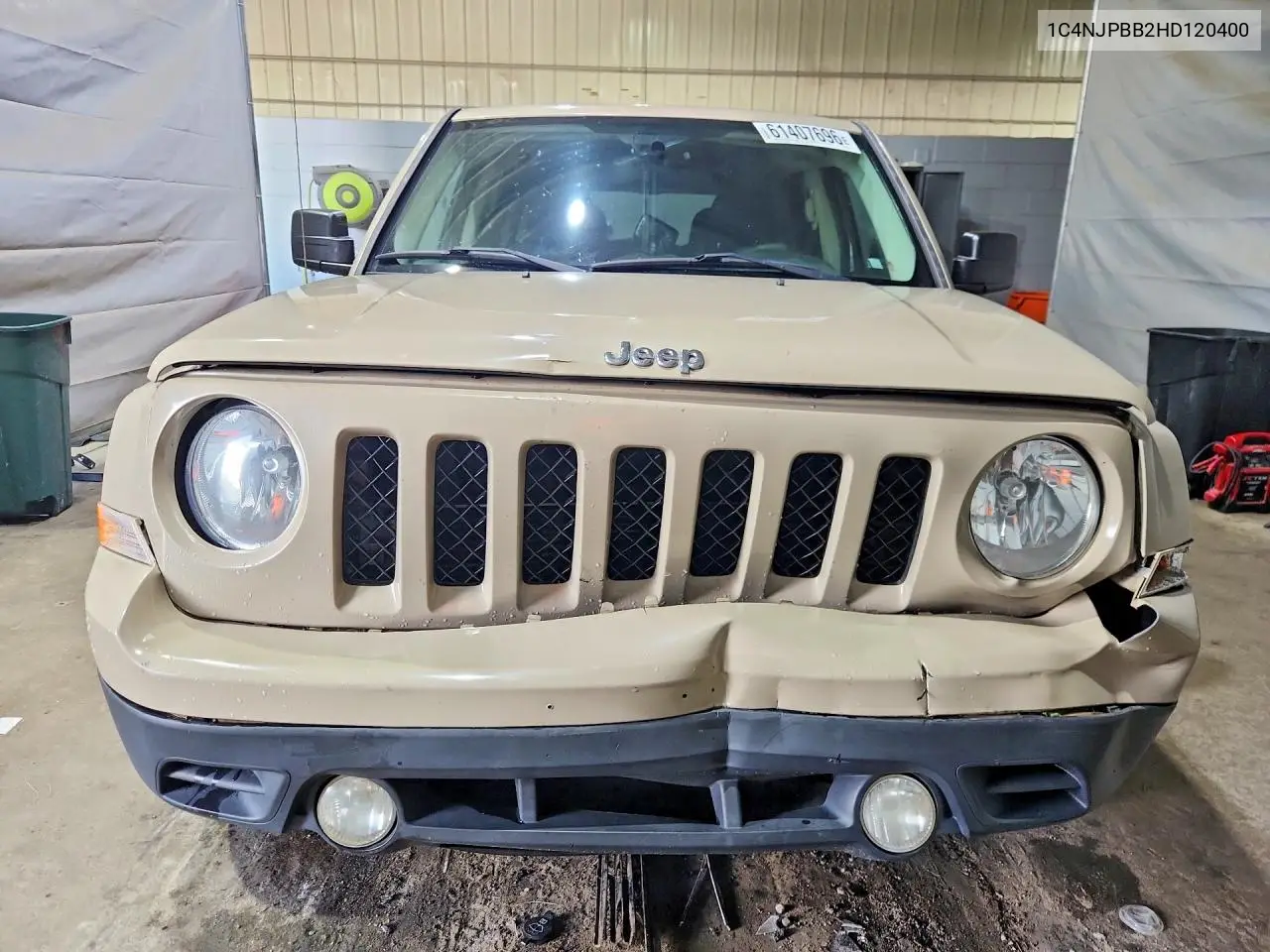 2017 Jeep Patriot Sport VIN: 1C4NJPBB2HD120400 Lot: 61407696