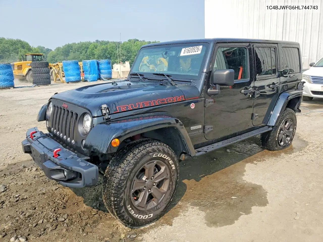 2017 Jeep Wrangler Unlimited Rubicon VIN: 1C4BJWFG6HL744743 Lot: 61600826