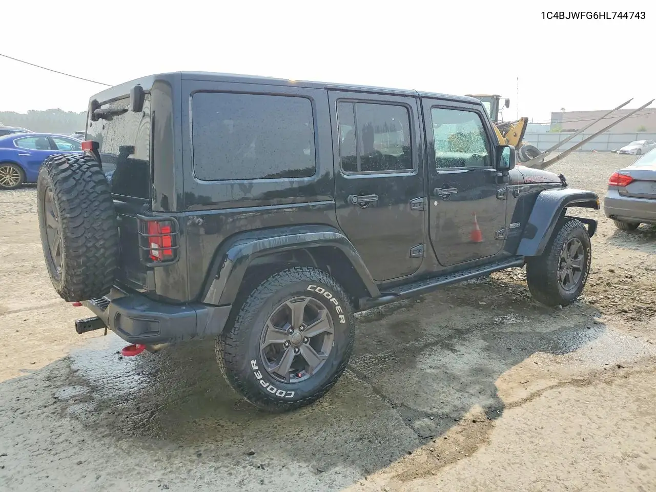 2017 Jeep Wrangler Unlimited Rubicon VIN: 1C4BJWFG6HL744743 Lot: 61600826