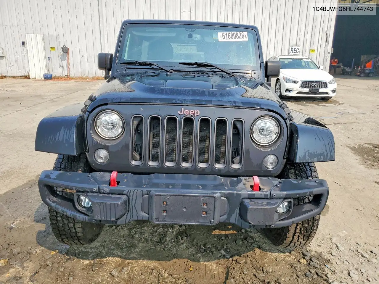 2017 Jeep Wrangler Unlimited Rubicon VIN: 1C4BJWFG6HL744743 Lot: 61600826