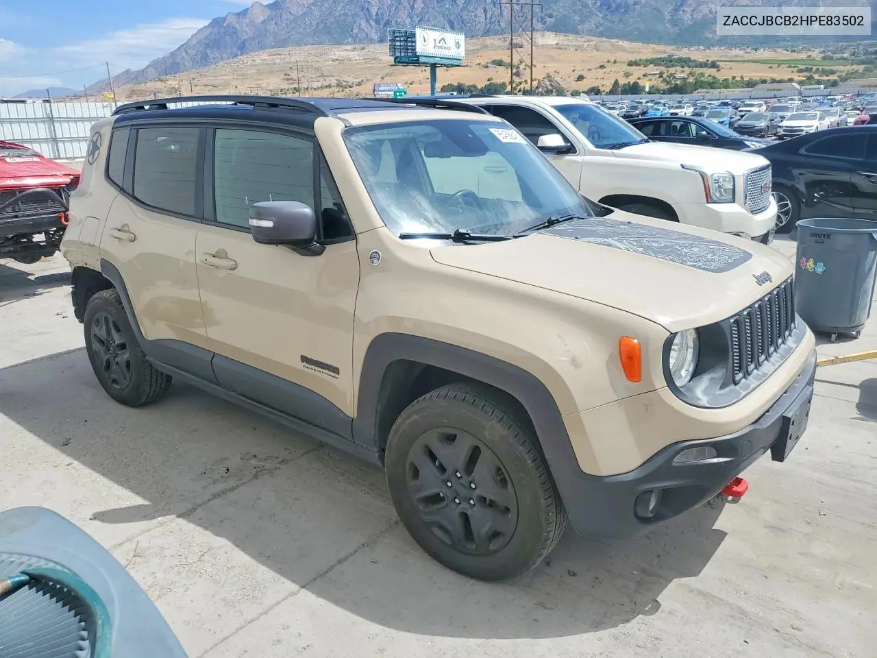 2017 Jeep Renegade Trailhawk VIN: ZACCJBCB2HPE83502 Lot: 85458845