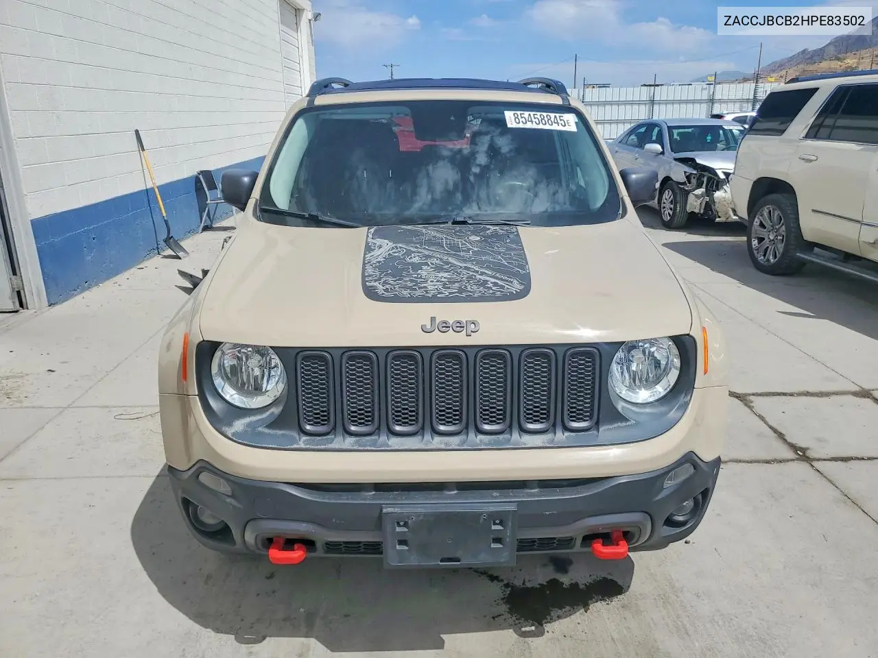 2017 Jeep Renegade Trailhawk VIN: ZACCJBCB2HPE83502 Lot: 85458845