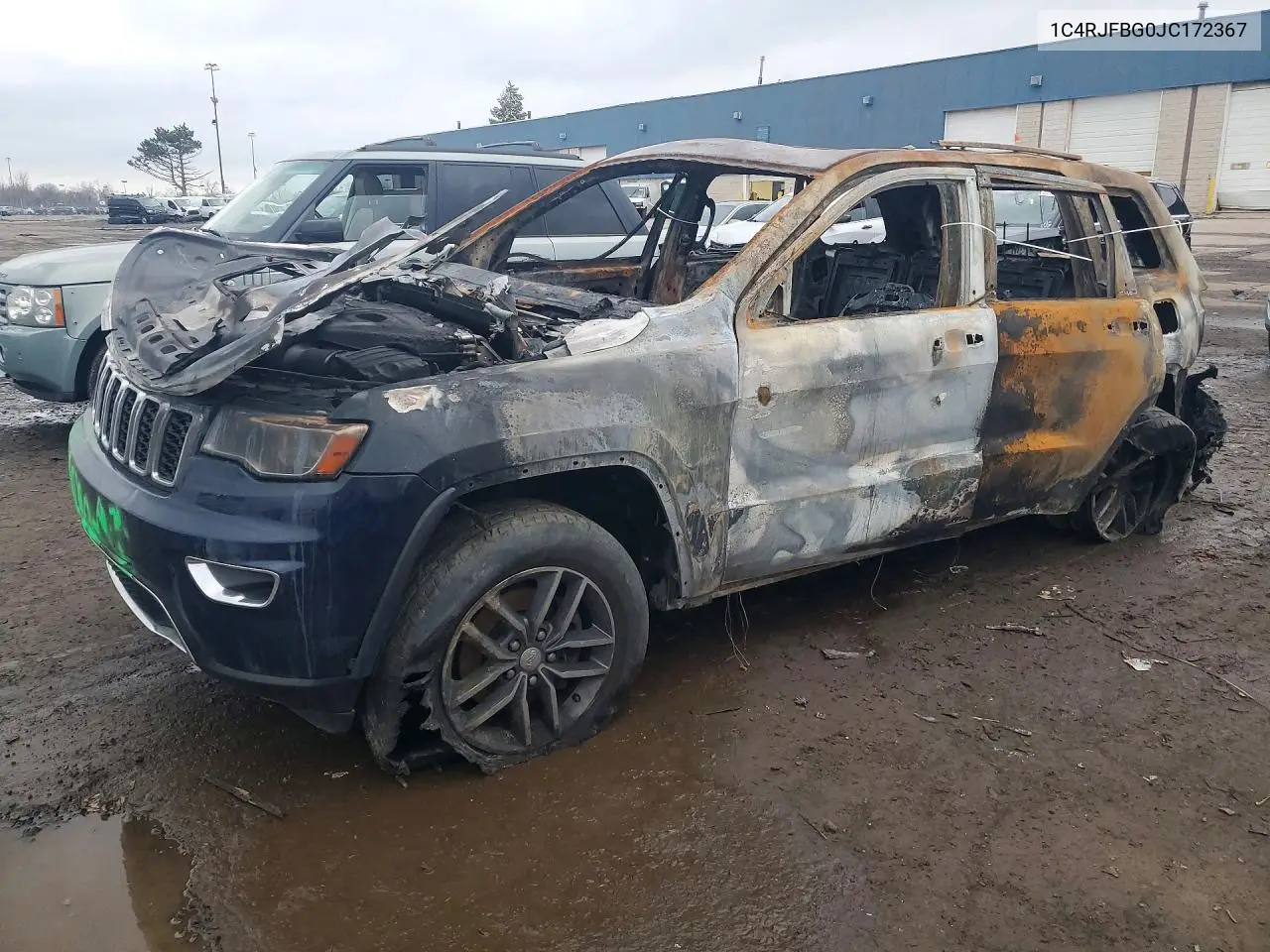 2018 Jeep Grand Cherokee Limited VIN: 1C4RJFBG0JC172367 Lot: 49235516