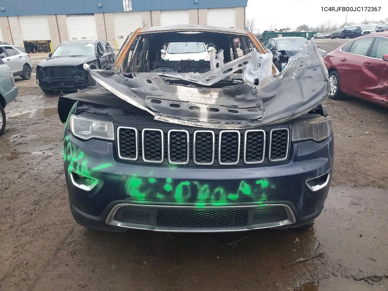 2018 Jeep Grand Cherokee Limited VIN: 1C4RJFBG0JC172367 Lot: 49235516