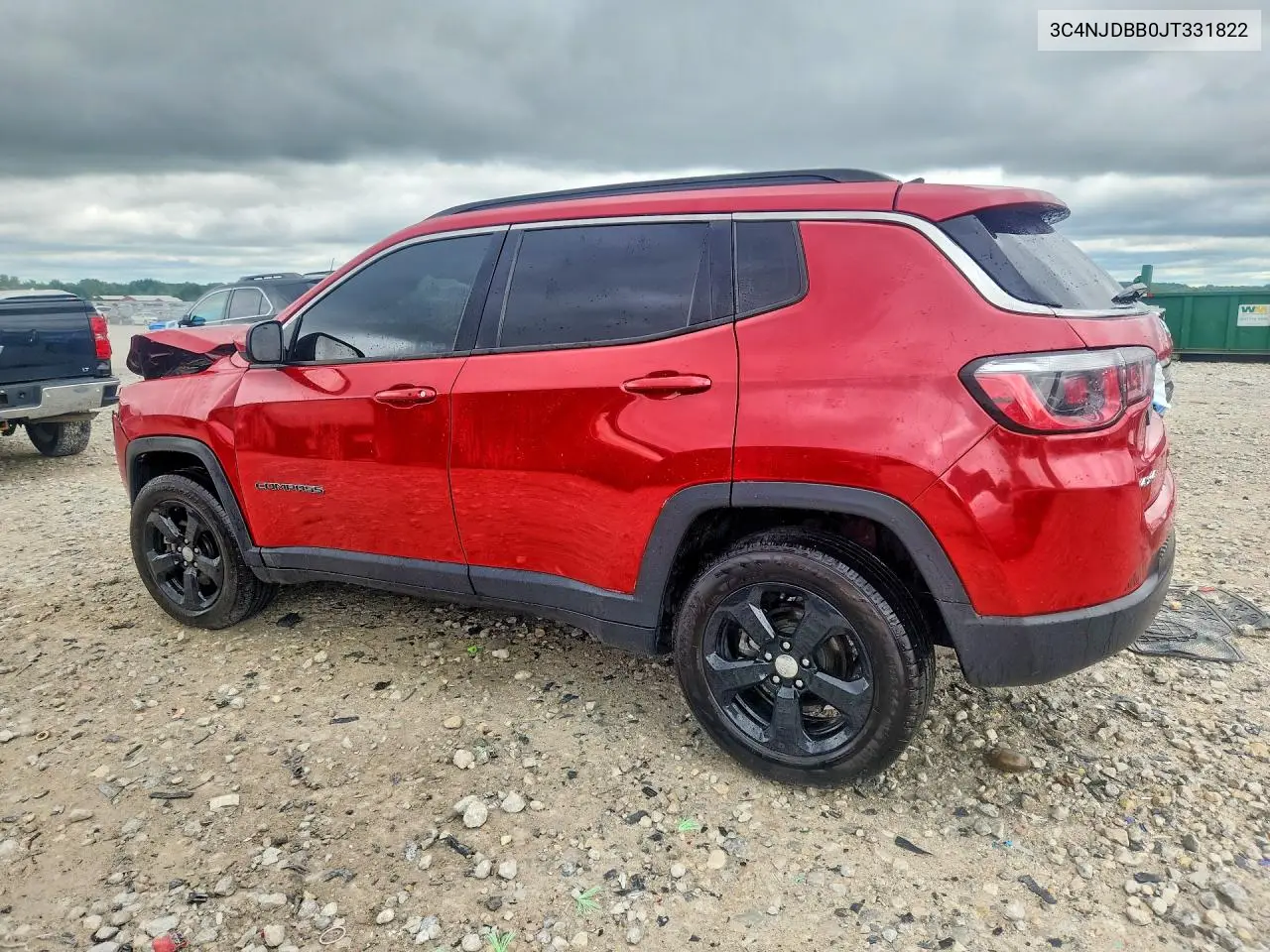 2018 Jeep Compass Latitude VIN: 3C4NJDBB0JT331822 Lot: 57696646