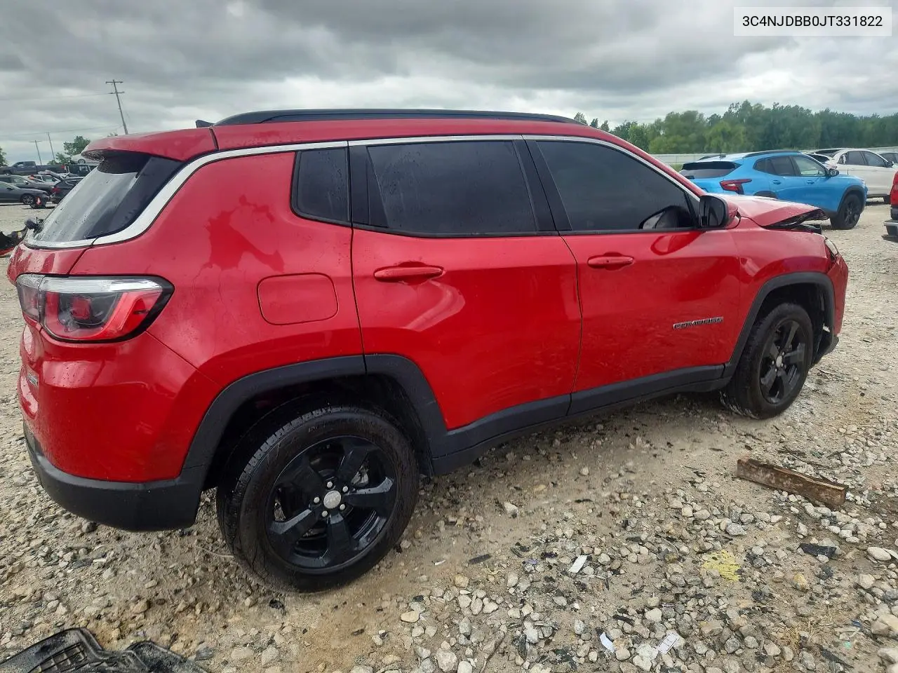 2018 Jeep Compass Latitude VIN: 3C4NJDBB0JT331822 Lot: 57696646