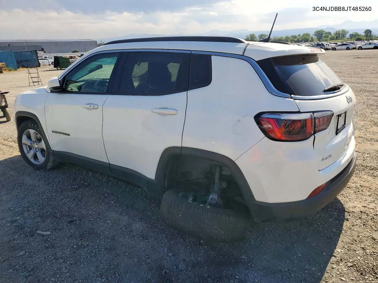 2018 Jeep Compass Latitude VIN: 3C4NJDBB8JT485260 Lot: 57870536
