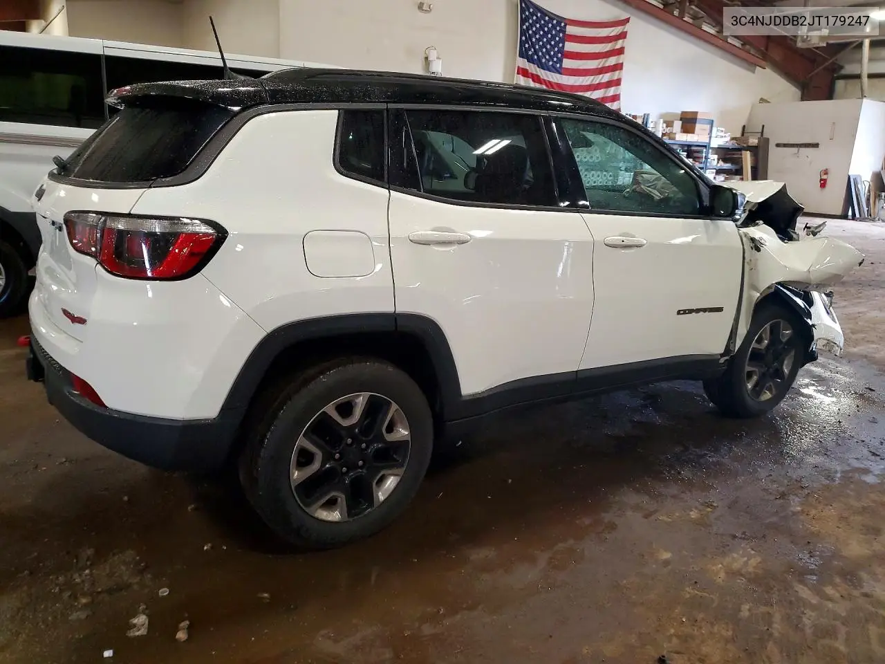 2018 Jeep Compass Trailhawk VIN: 3C4NJDDB2JT179247 Lot: 58483416