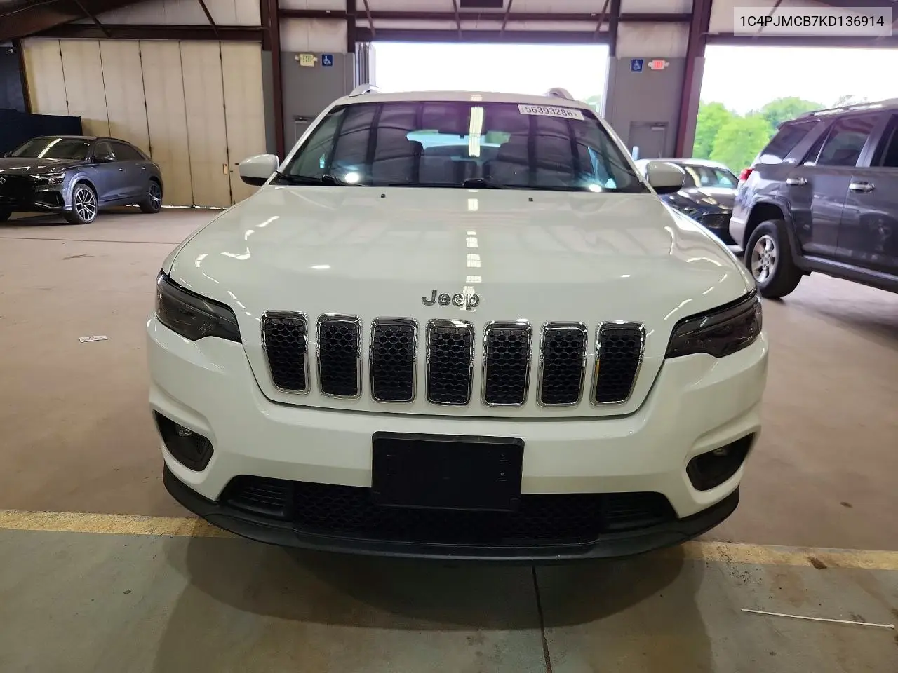 2019 Jeep Cherokee Latitude VIN: 1C4PJMCB7KD136914 Lot: 56393286