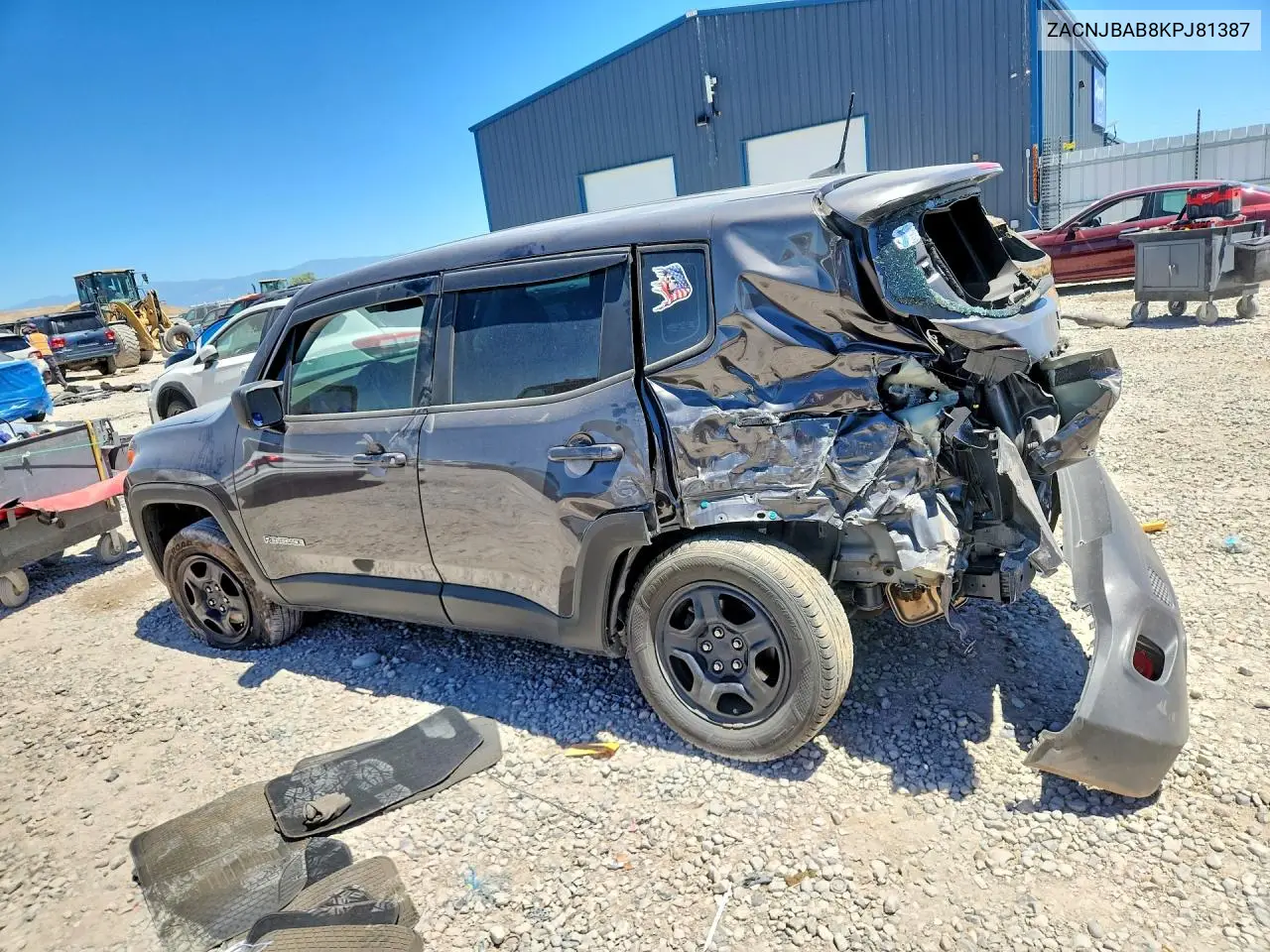 2019 Jeep Renegade Sport VIN: ZACNJBAB8KPJ81387 Lot: 56778986