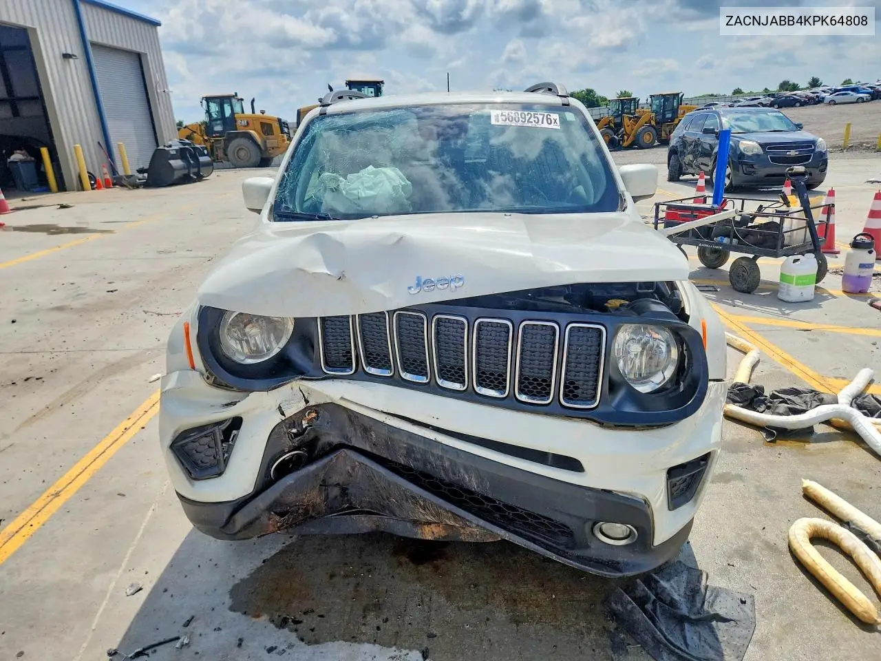 2019 Jeep Renegade Latitude VIN: ZACNJABB4KPK64808 Lot: 56892576