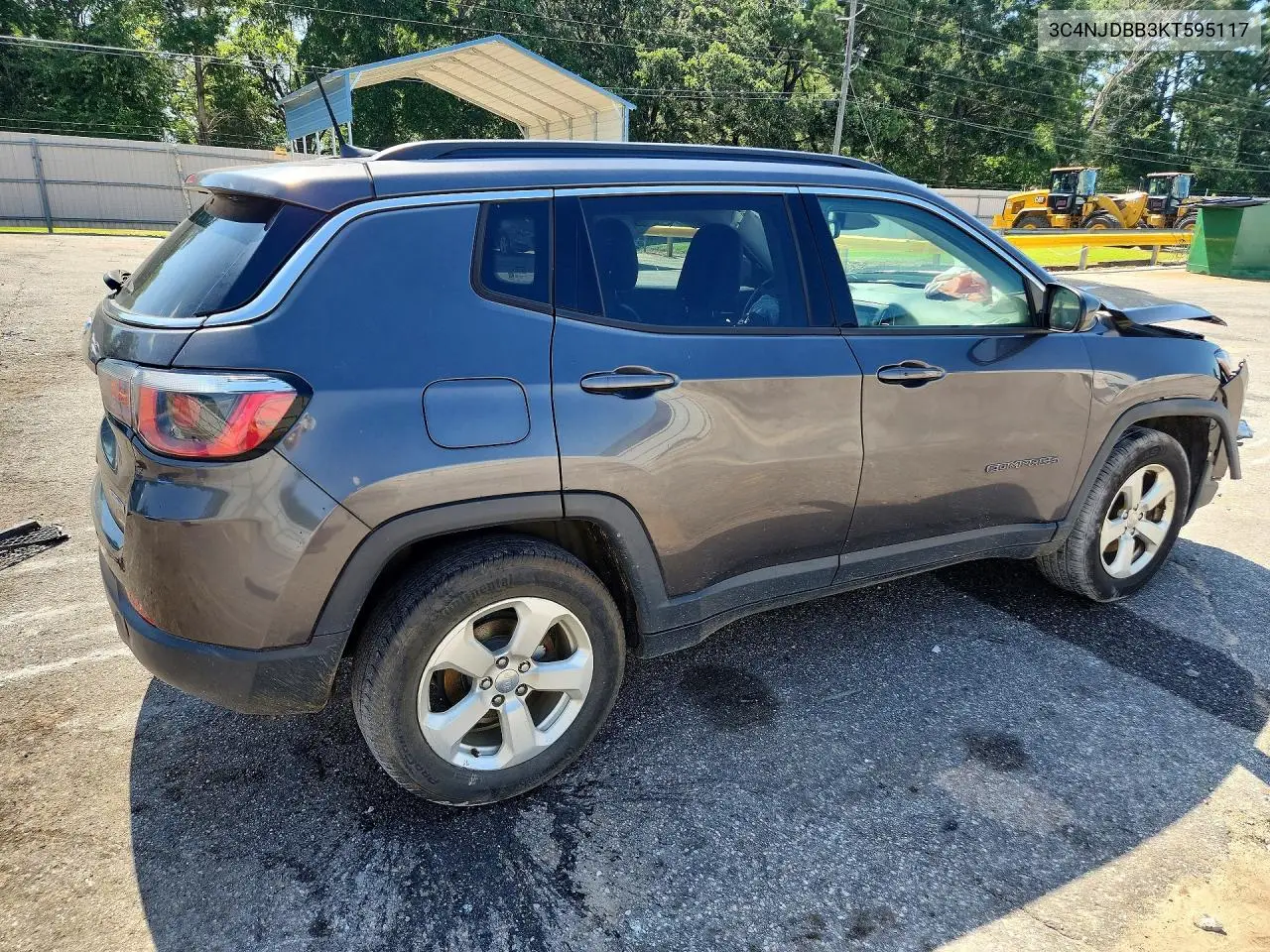 2019 Jeep Compass Latitude VIN: 3C4NJDBB3KT595117 Lot: 57695266