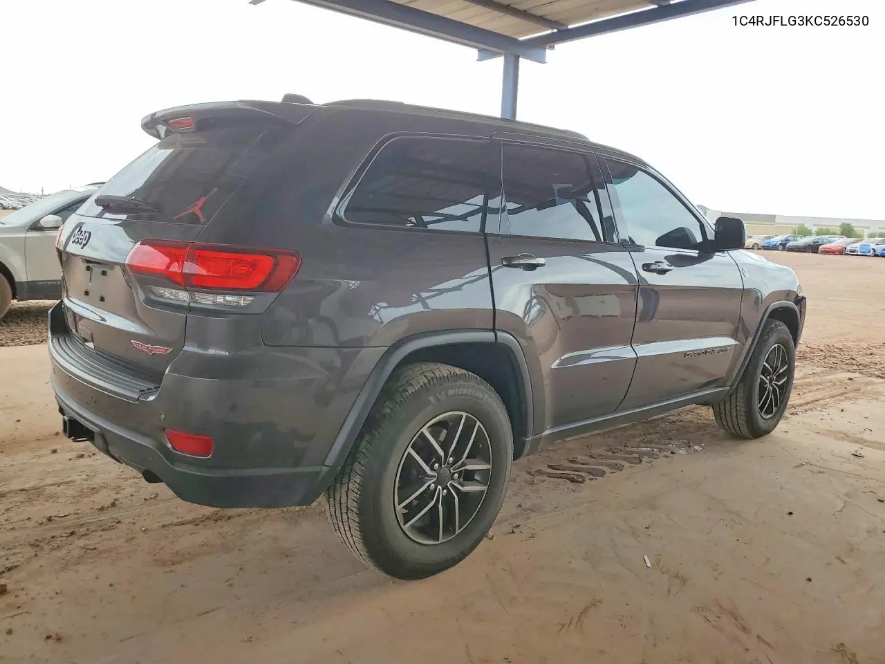 2019 Jeep Grand Cherokee Trailhawk VIN: 1C4RJFLG3KC526530 Lot: 58712186