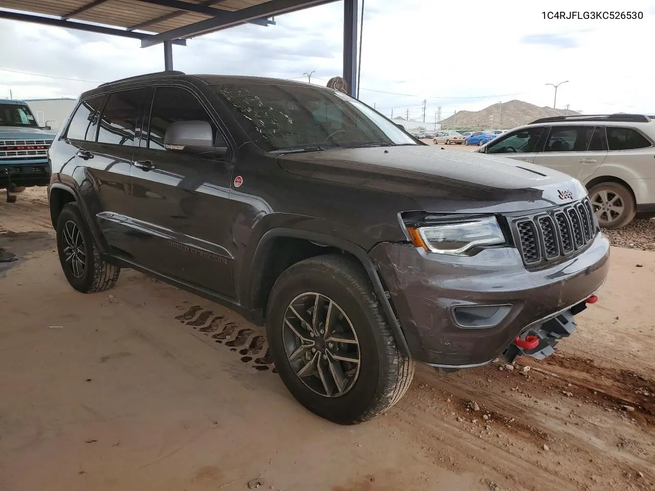 2019 Jeep Grand Cherokee Trailhawk VIN: 1C4RJFLG3KC526530 Lot: 58712186