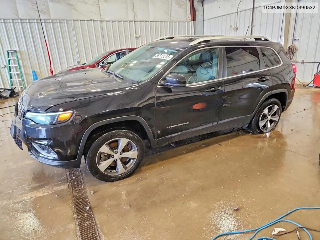 2019 Jeep Cherokee Limited VIN: 1C4PJMDXXKD390532 Lot: 58713516