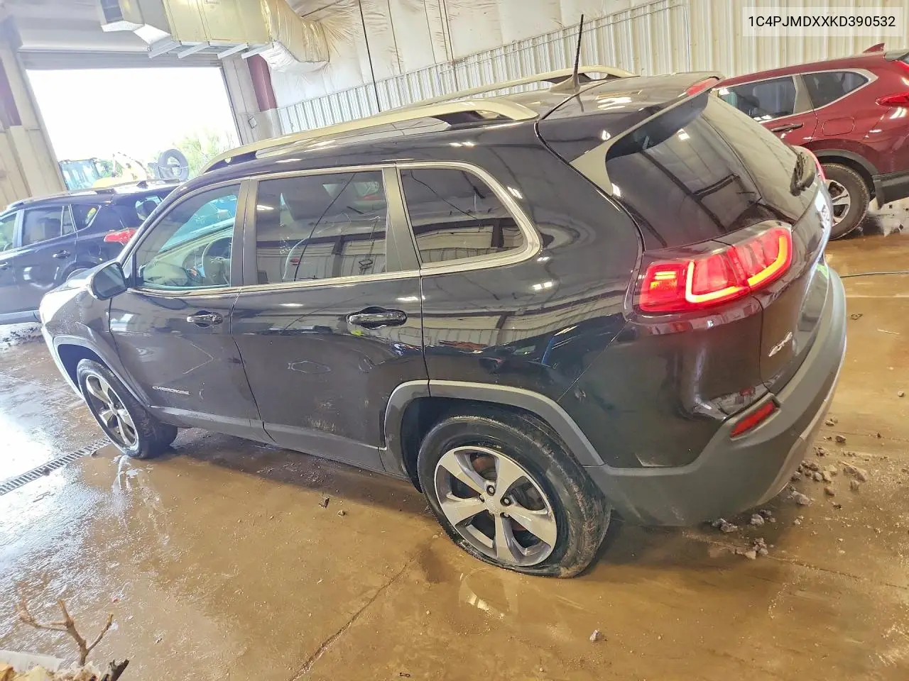2019 Jeep Cherokee Limited VIN: 1C4PJMDXXKD390532 Lot: 58713516