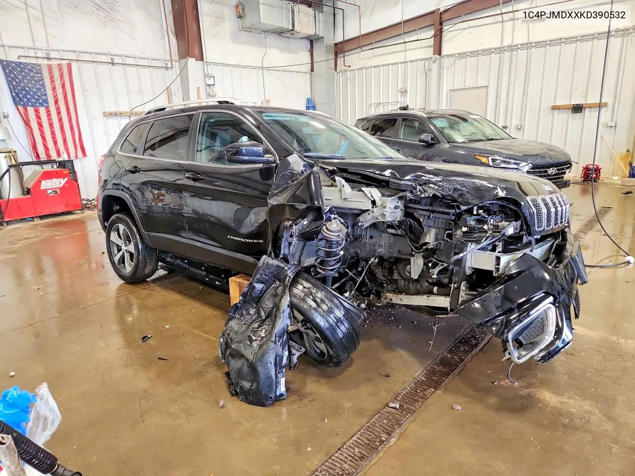 2019 Jeep Cherokee Limited VIN: 1C4PJMDXXKD390532 Lot: 58713516