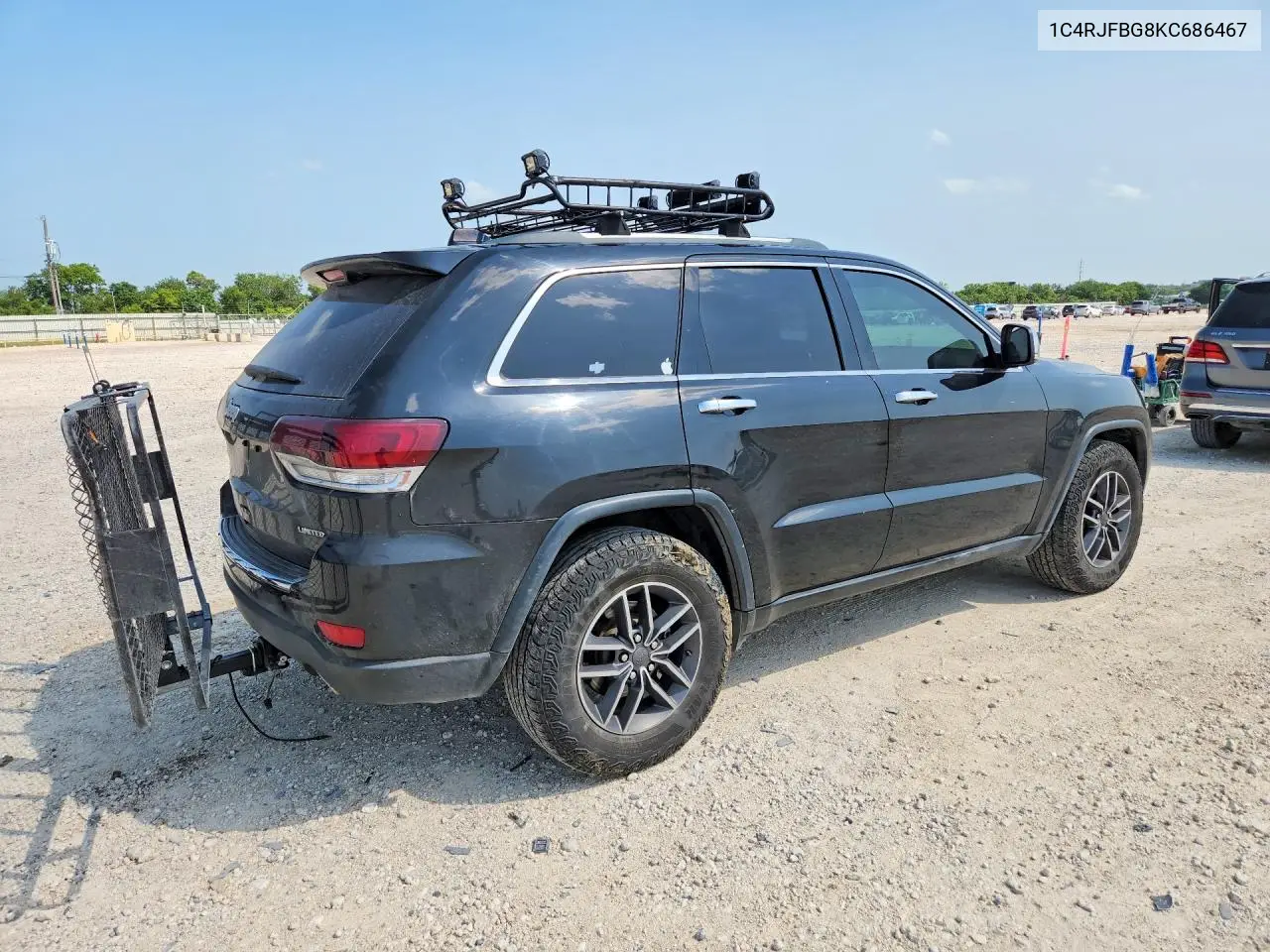 2019 Jeep Grand Cherokee Limited VIN: 1C4RJFBG8KC686467 Lot: 58761266