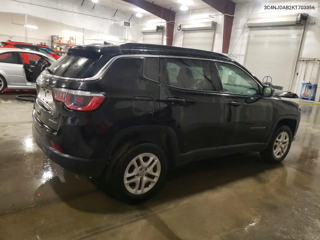2019 Jeep Compass Sport VIN: 3C4NJDAB2KT703356 Lot: 59295106