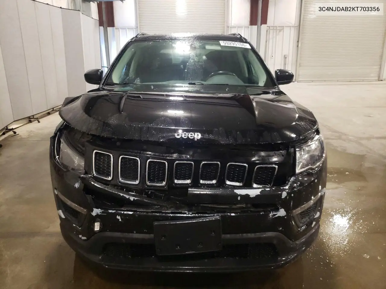 2019 Jeep Compass Sport VIN: 3C4NJDAB2KT703356 Lot: 59295106