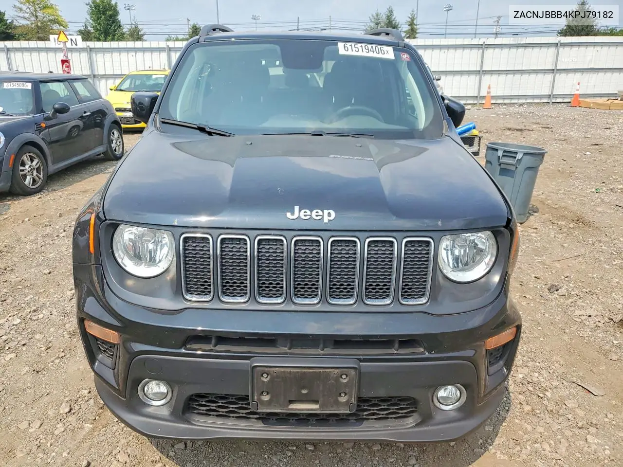 2019 Jeep Renegade Latitude VIN: ZACNJBBB4KPJ79182 Lot: 61519406