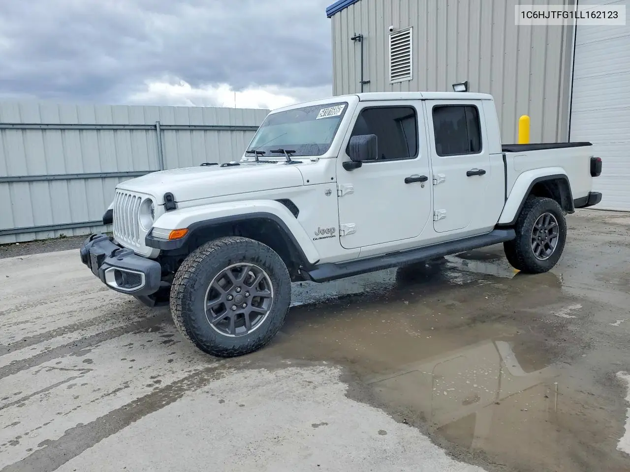 2020 Jeep Gladiator Overland VIN: 1C6HJTFG1LL162123 Lot: 54101686