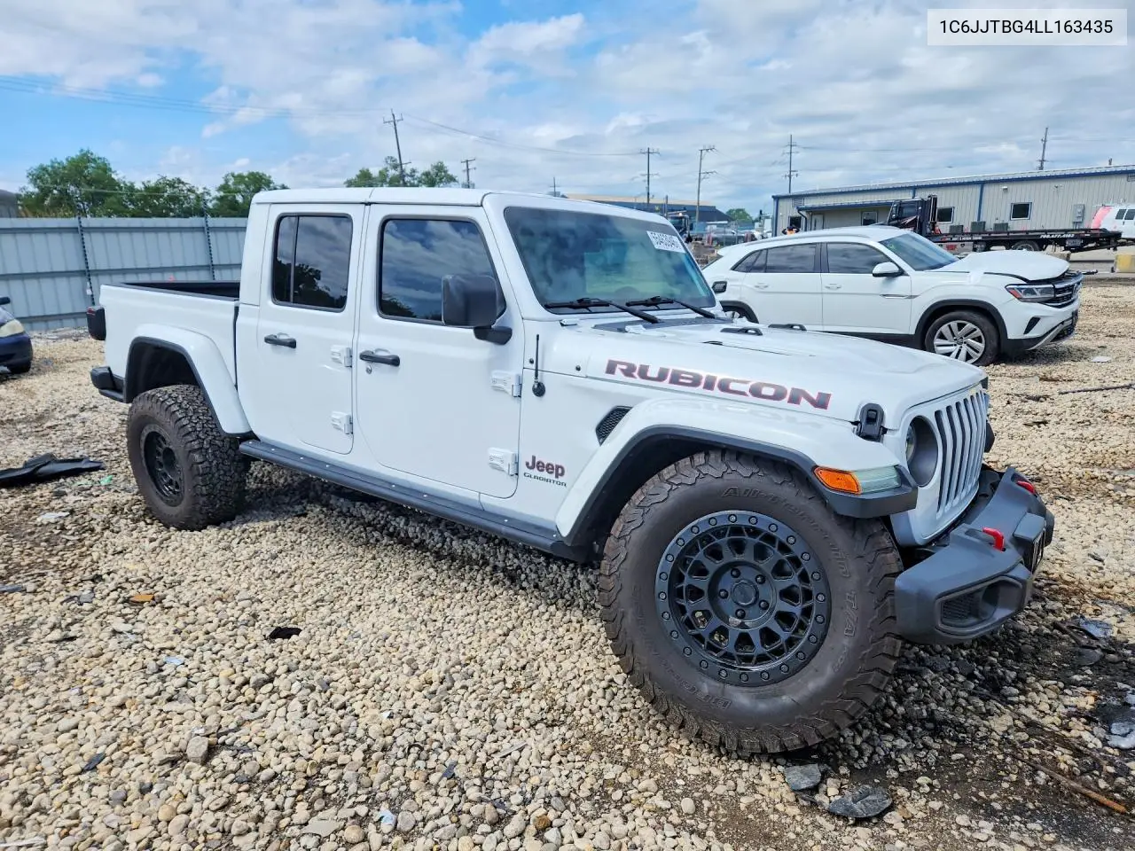 2020 Jeep Gladiator Rubicon VIN: 1C6JJTBG4LL163435 Lot: 55463946