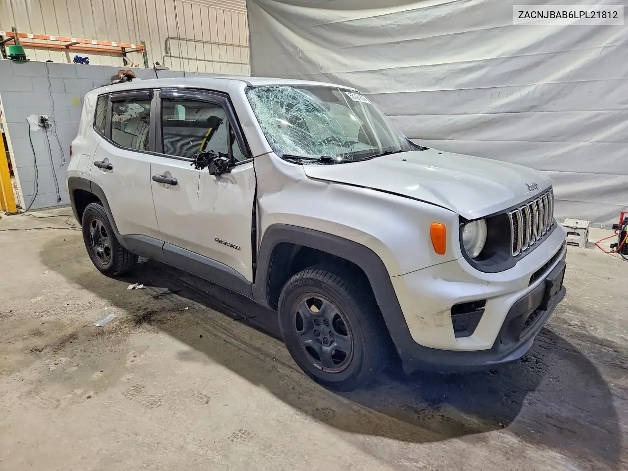 2020 Jeep Renegade Sport VIN: ZACNJBAB6LPL21812 Lot: 56324826