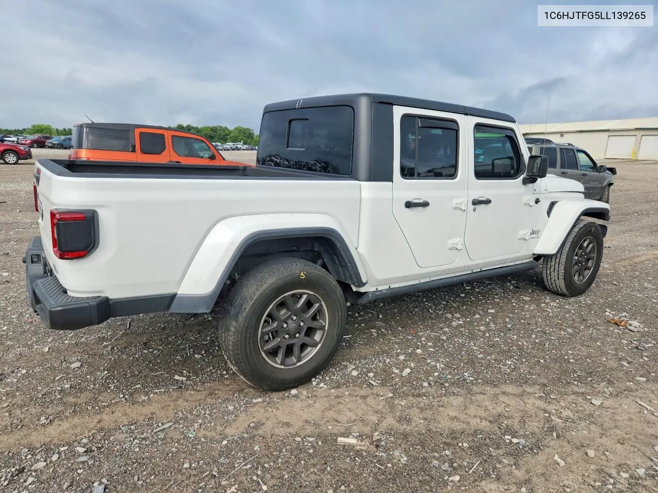 2020 Jeep Gladiator Overland VIN: 1C6HJTFG5LL139265 Lot: 56487896